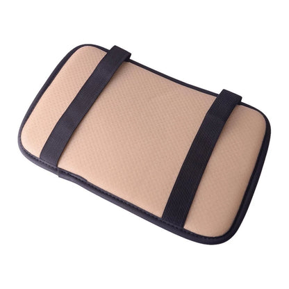 Universal Armrest Cushion Cover for Car Center Console Box Pad Black & Red Line
