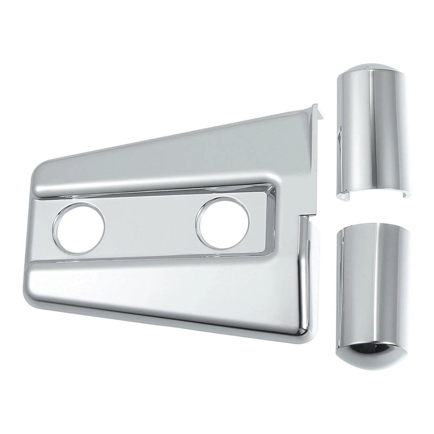 2 x Front Engine Hood Hinge Cover Trim for Jeep Wrangler JK (2007-2018)
