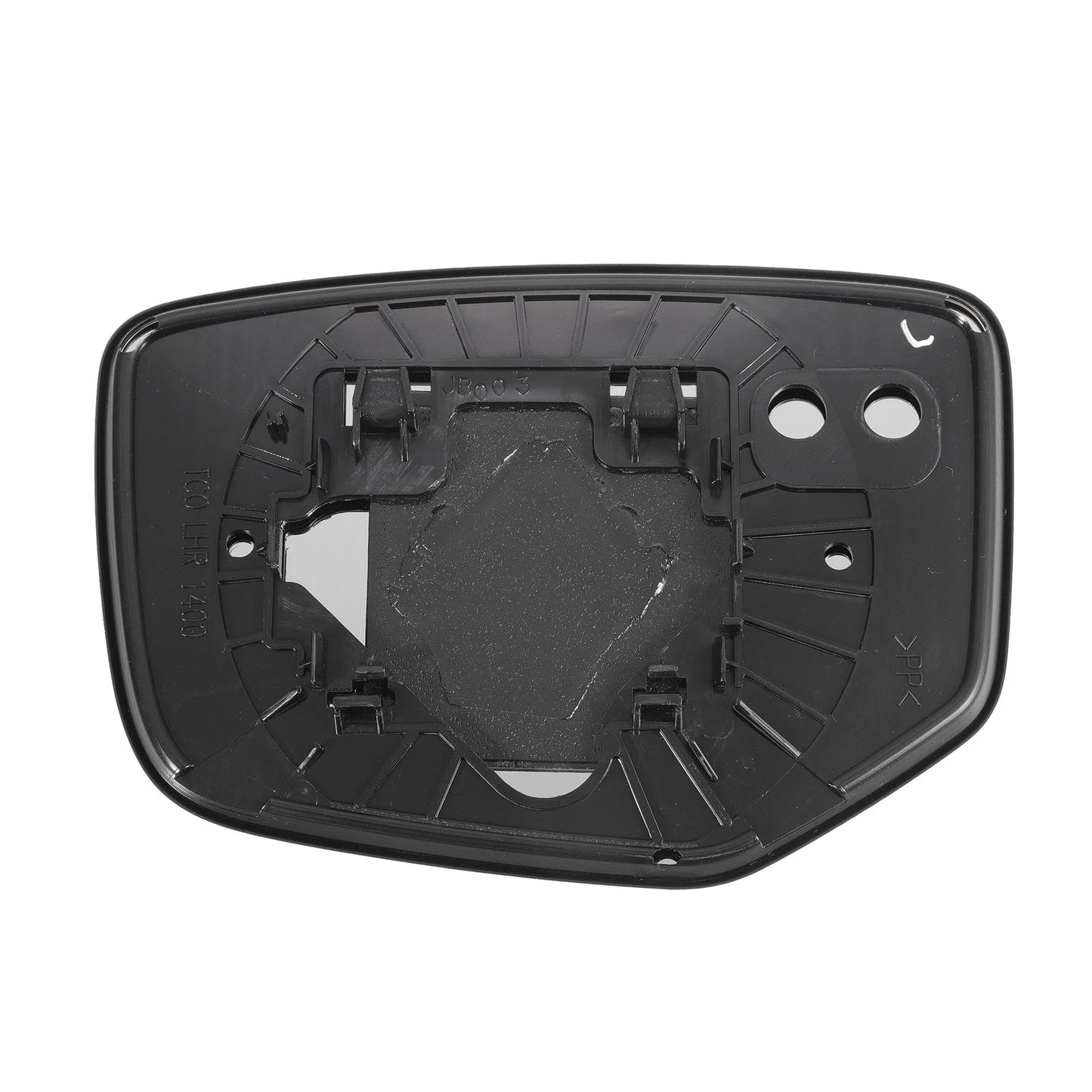Right Side White Mirror Glass w/ Back for Honda Accord (2008-2010)
