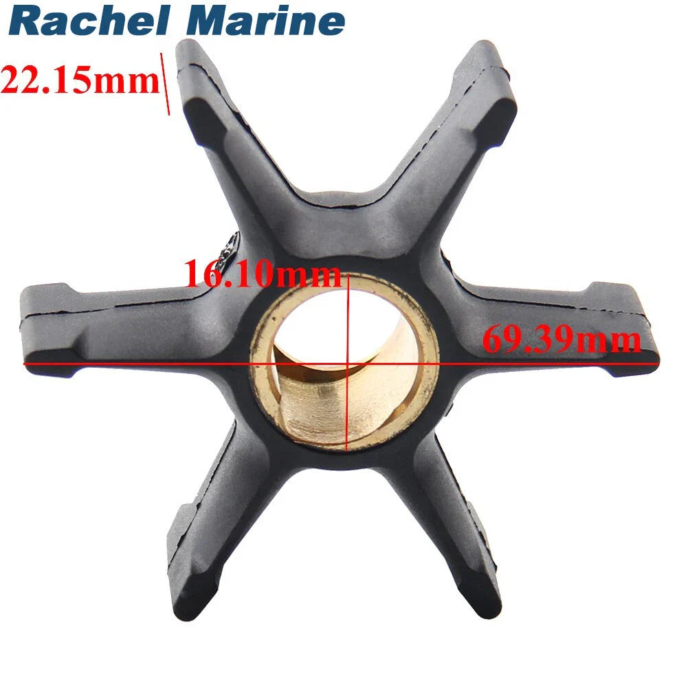 Water Pump Impeller for Johnson Evinrude 35-55HP (396809, 18-3368, 9-45208)
