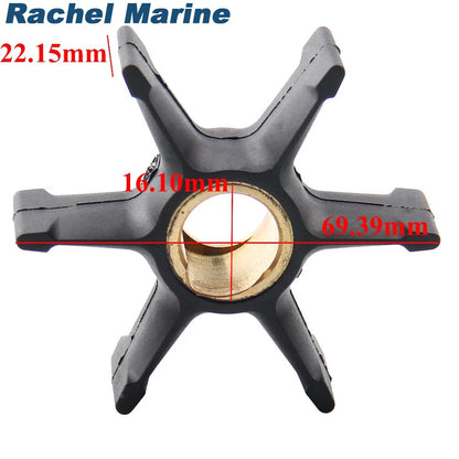 Water Pump Impeller for Johnson Evinrude 35-55HP (396809, 18-3368, 9-45208)