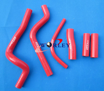 Red Silicone Radiator Hose for Honda CR500 CR500R (1989-2001)