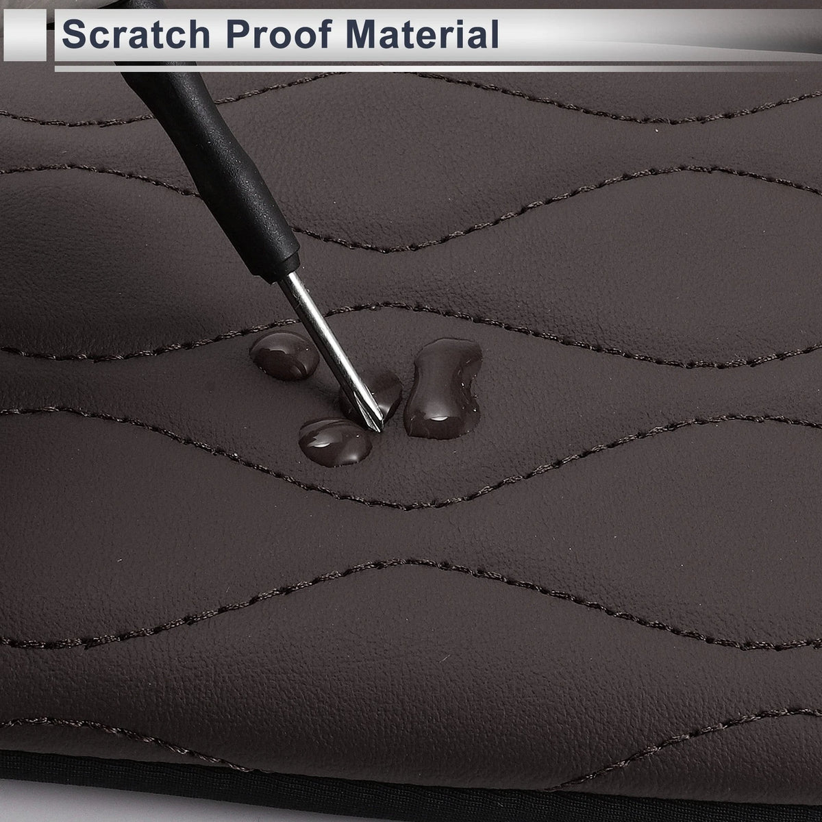 Car Center Console Cover for BMW 5 Series G30 (2019-2023) - Dark Brown