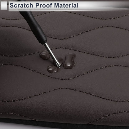 Car Center Console Cover for BMW 5 Series G30 (2019-2023) - Dark Brown