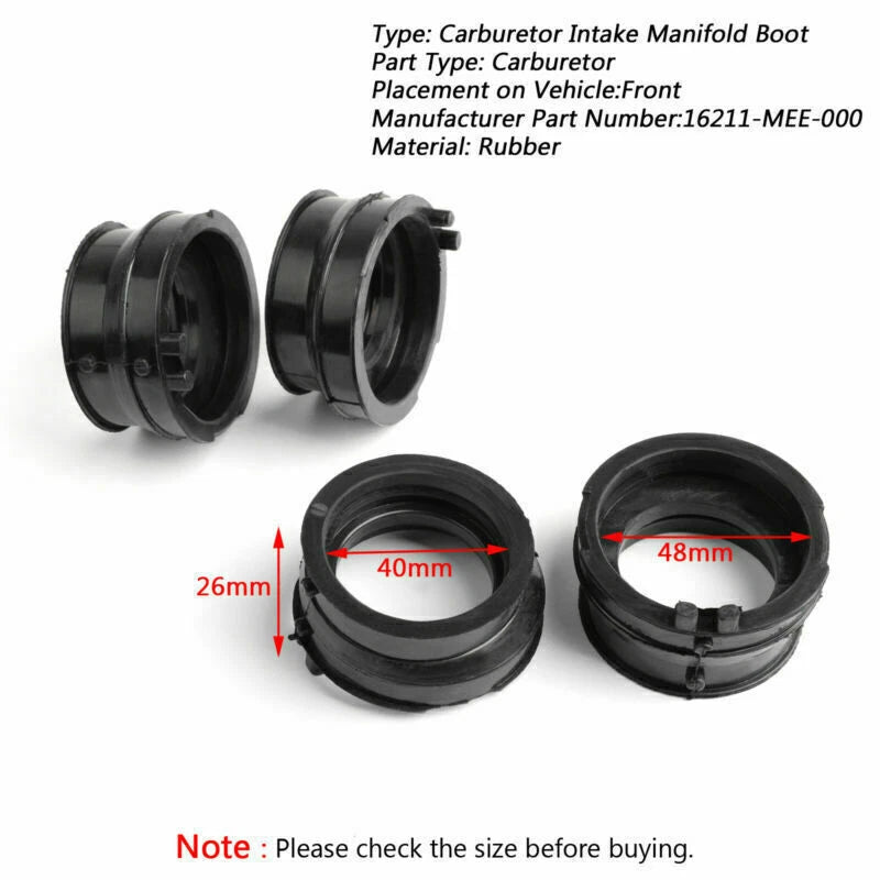 Intake Manifold Link Rubber for Honda CBR600RR (2003-2006)