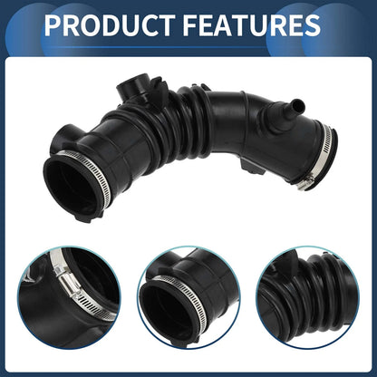 Intake Hose Tube w/ Clamps for Toyota Solara (2004-2008) - Black, 1 Pc