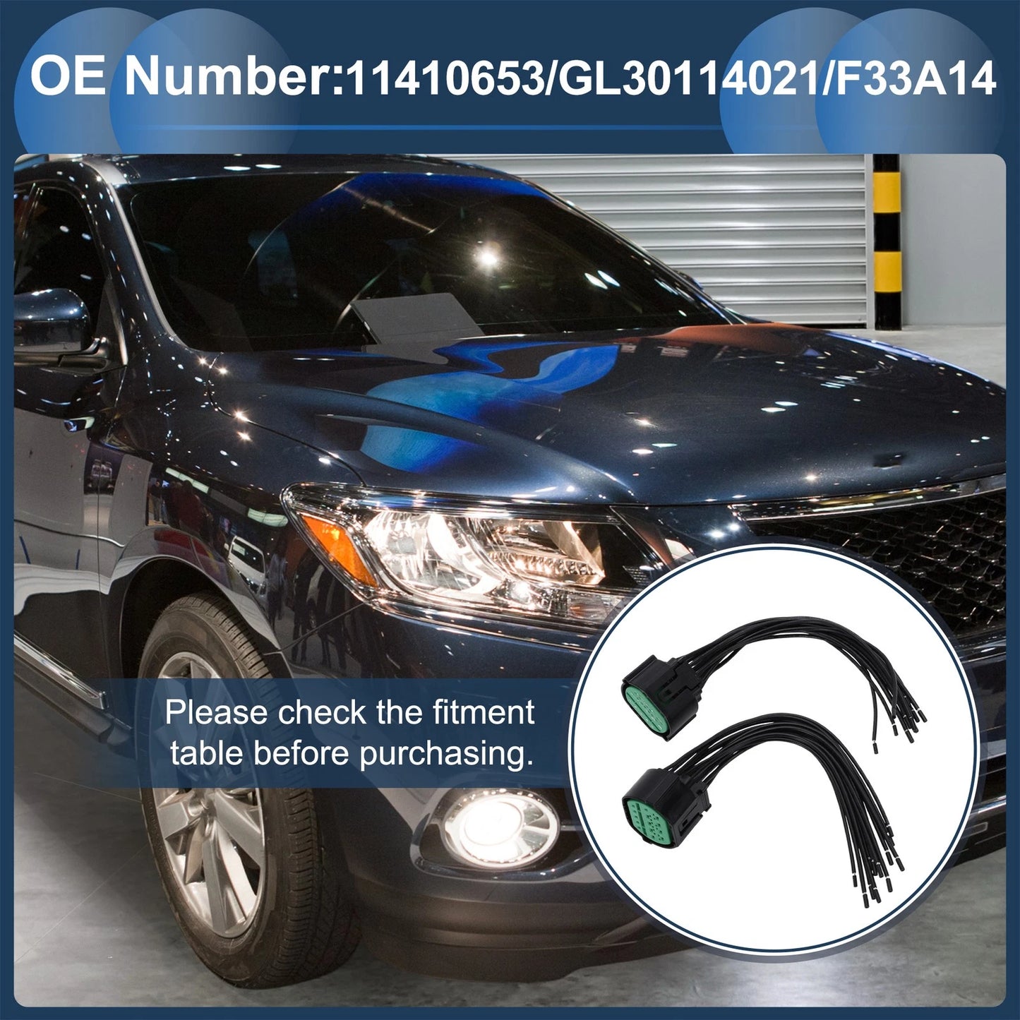 Headlight Wiring Harness for Kia Optima (2018-2020)