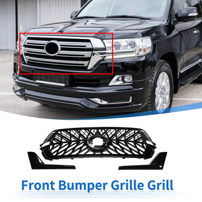 Front Upper Bumper Grille for Toyota Land Cruiser LC200 (2016-2020)