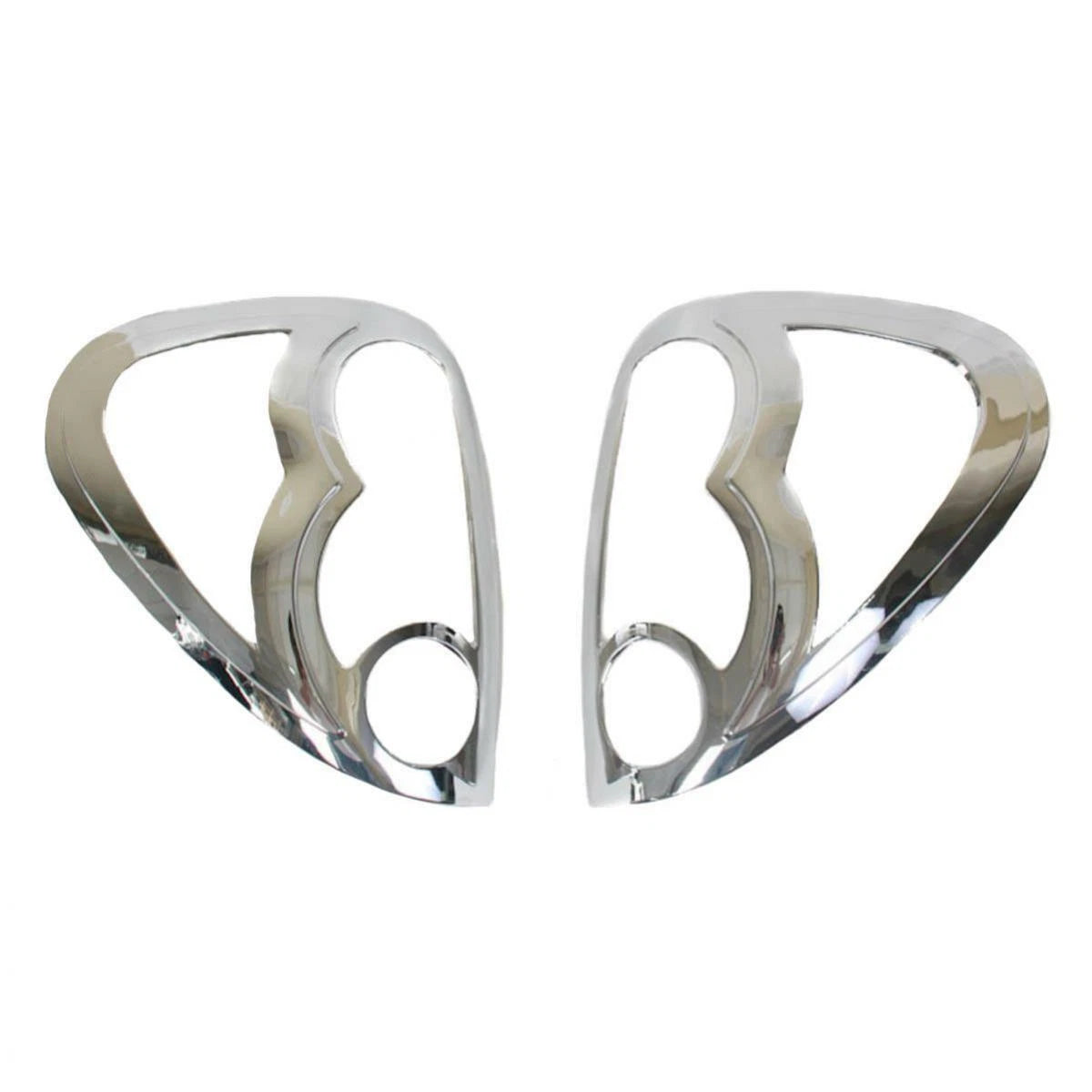 LH+RH Tail Lights Cover Trim Chrome Fits Mitsubishi L200 Triton UTE 2005-14 EBDE