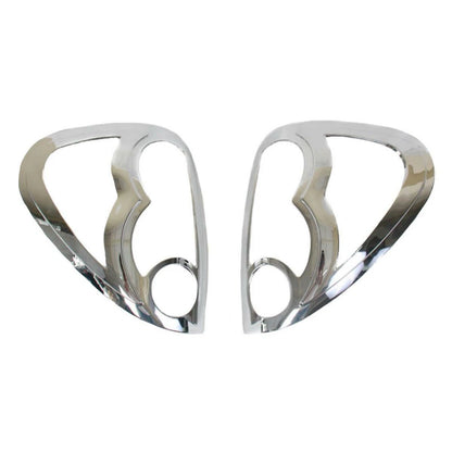 LH+RH Tail Lights Cover Trim Chrome Fits Mitsubishi L200 Triton UTE 2005-14 EBDE