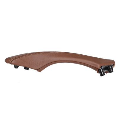 1x Real Leather Door Trim Pull Handle Right Side for BMW 5 Series (2010-2017)