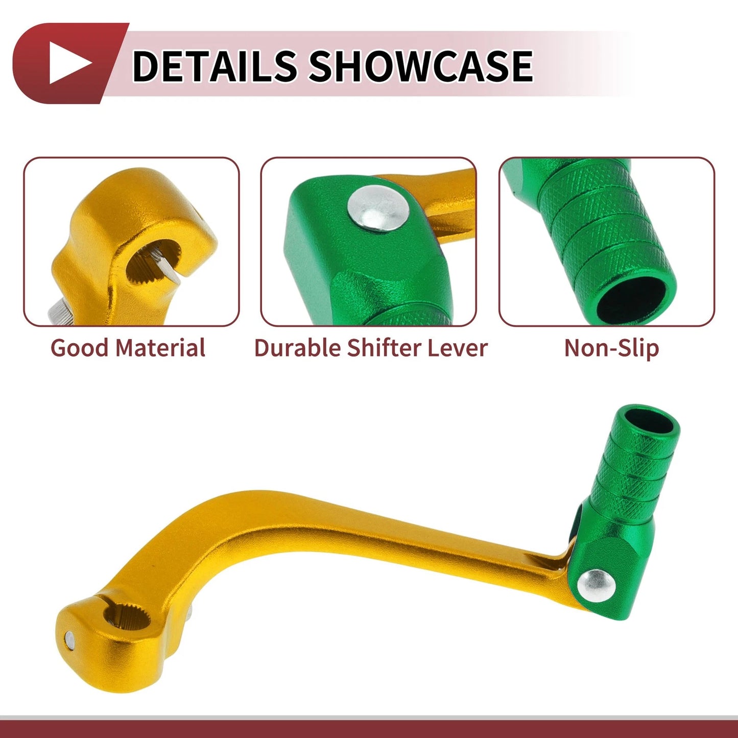 Folding Gear Shifter Lever / 1x / Honda CRF110F (2013–2018)