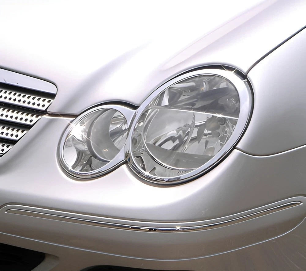 Headlight Trim Surround for Mercedes Benz W203 CL203 Coupe (2000-2008)