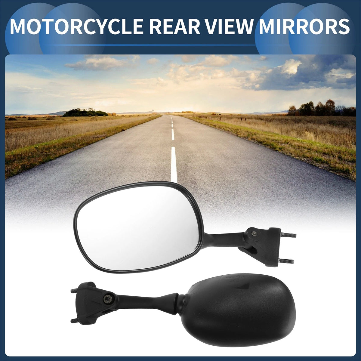 Motorcycle Rear View Mirrors for Kawasaki NINJA ZX 6R (2005–2008)