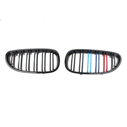 Upper Mesh Grille for BMW E60 E61 5 Series (2003-2010) Gloss Black