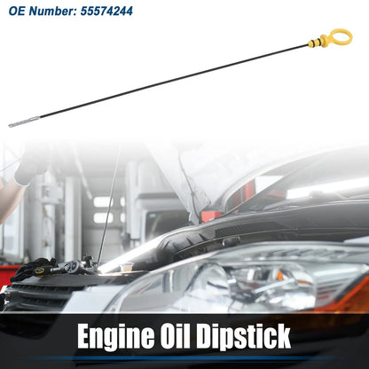 Engine Oil Level Indicator Dipstick for Chevrolet Cruze Yellow