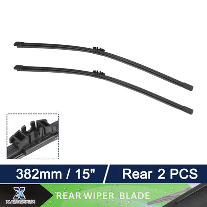 2 x Car Rear Windshield Wiper Blades for Ford Edge, BMW X5 E70 (2016-2021, 2007-2013)