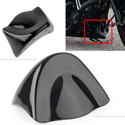 Gloss Black Front Chin Spoiler for Harley Dyna FXD FXDB (1999-2005)