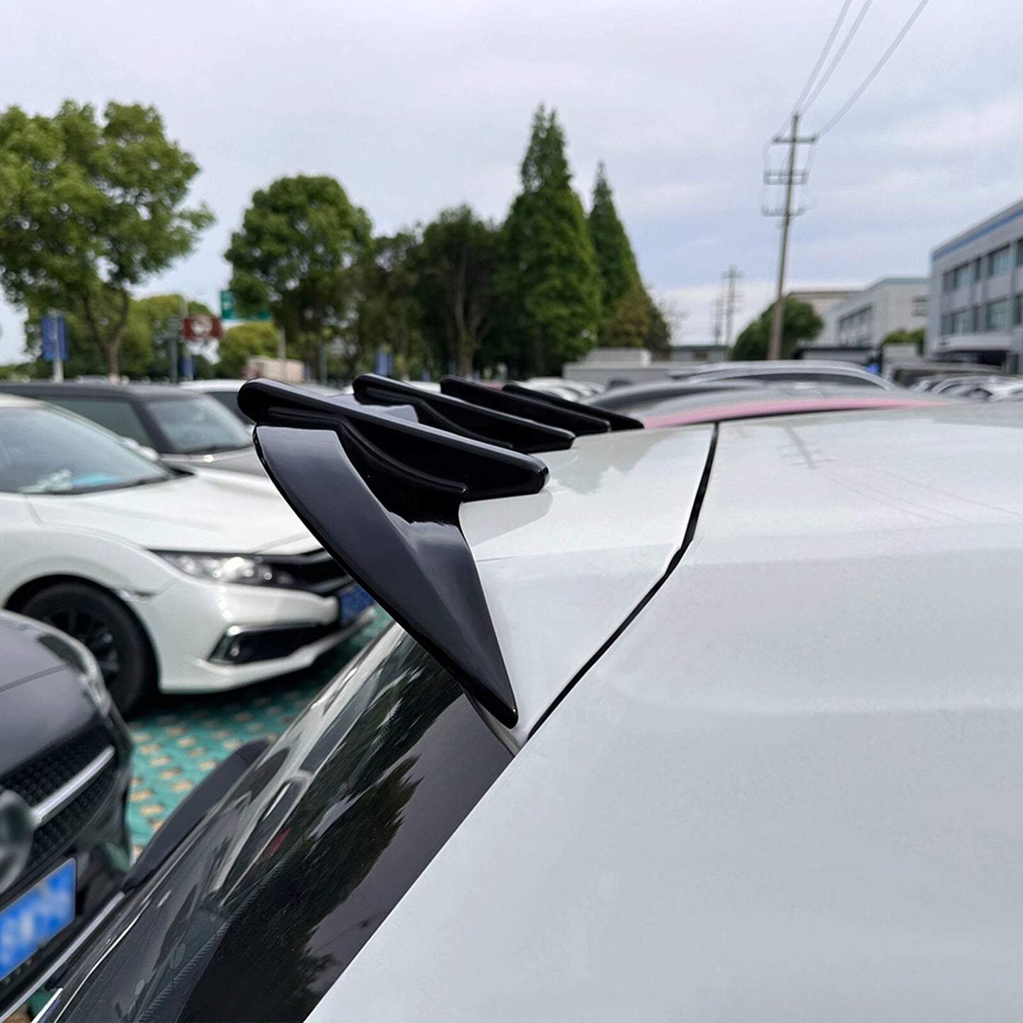 Gloss Black Rear Boot Spoiler Lip for Volkswagen Golf MK7 (2013-2019)