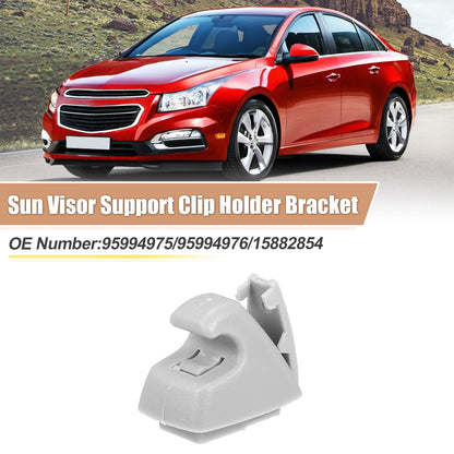 4pcs Gray Sun Visor Clip Retainer for Chevrolet Cruze