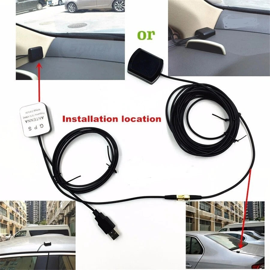 GPS Antenna Signal Repeater Amplifier for Car Phone Navigation