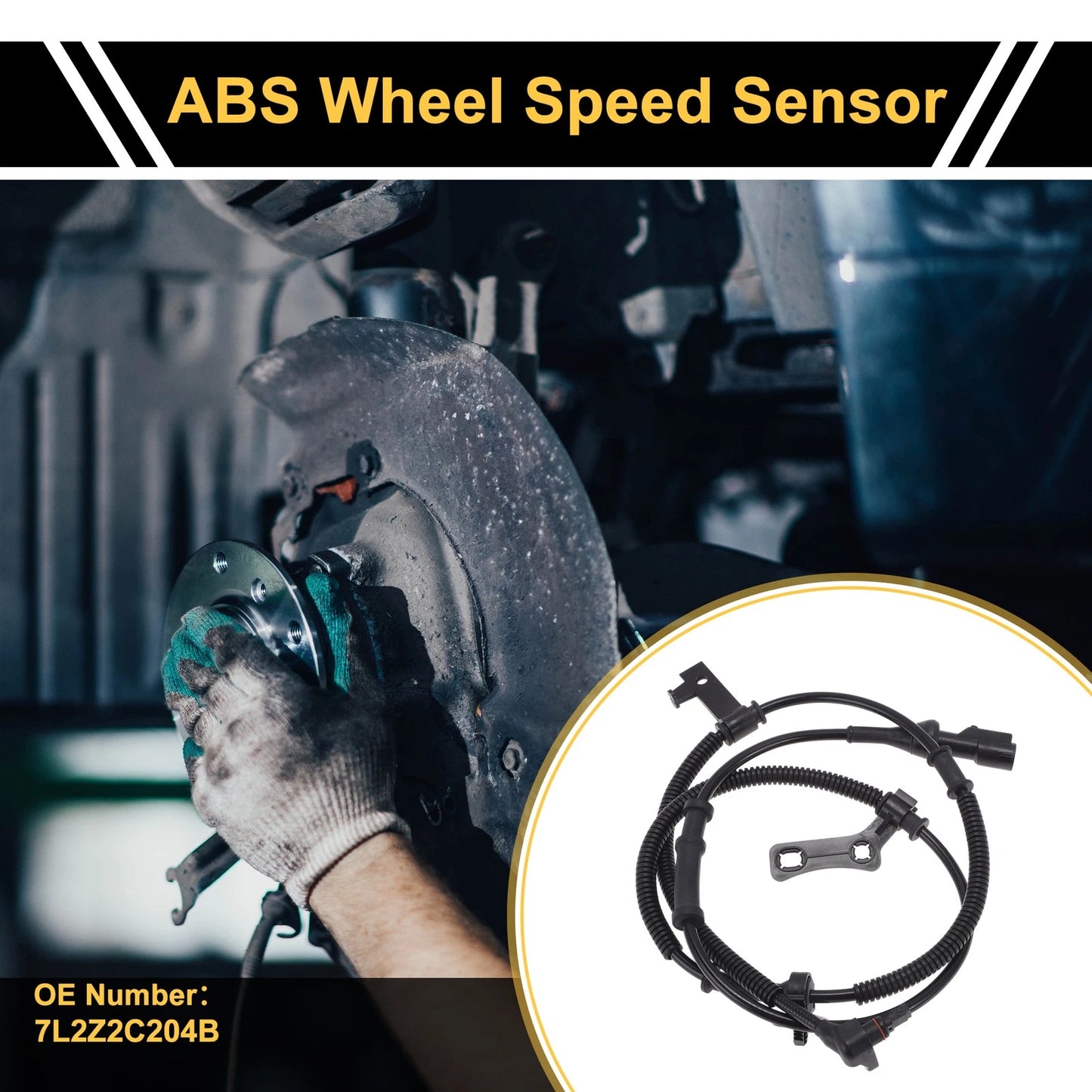 ABS Wheel Speed Sensor for Ford Explorer (2002-2010) - 1 x Left/Right Front