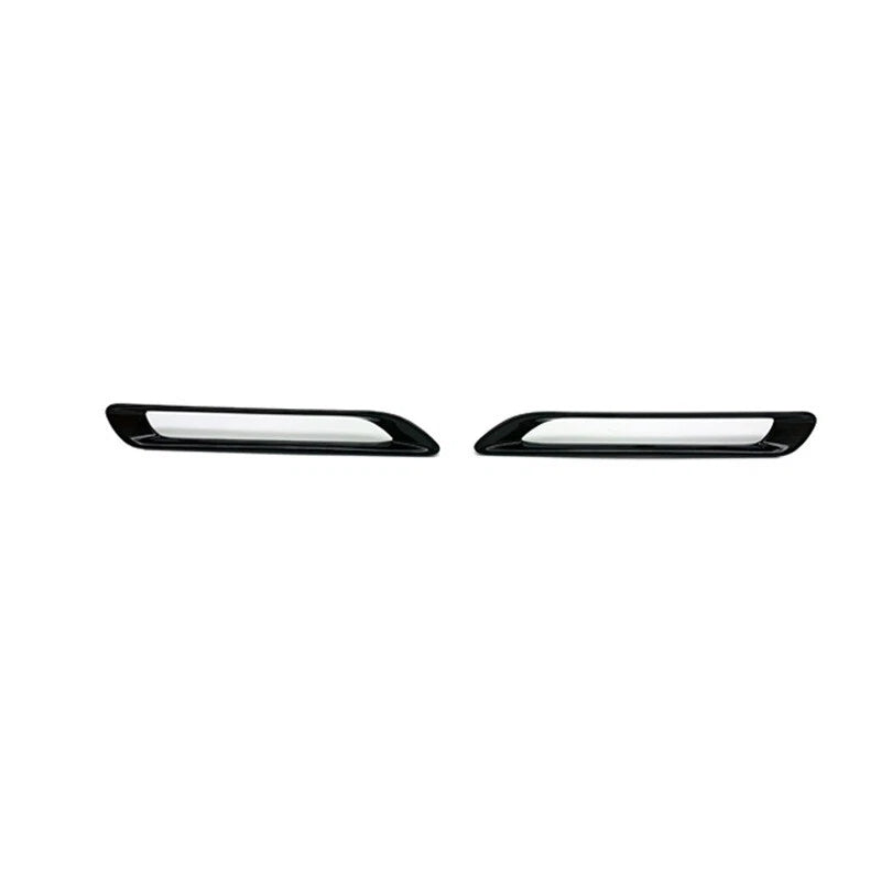 Glossy Black Rear Fog Light Frame Cover Trim for Toyota RAV4 (2019-2023)