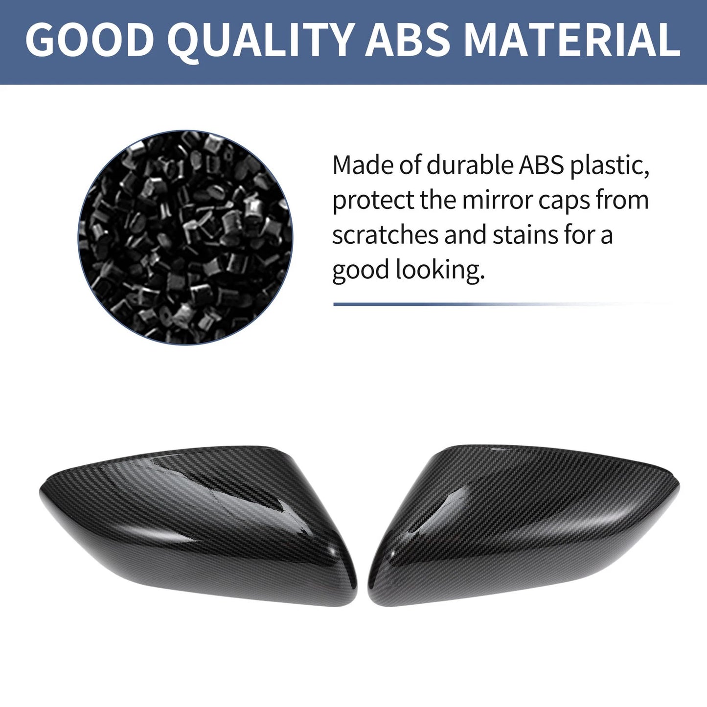 Left Right Mirror Cover Caps for Land Rover LR2 (2011)