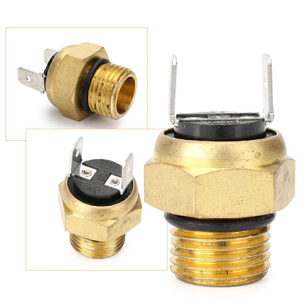 Radiator Cooling Fan Thermostat Switch for Honda VTR1000 VTX1300 (2000-2007)