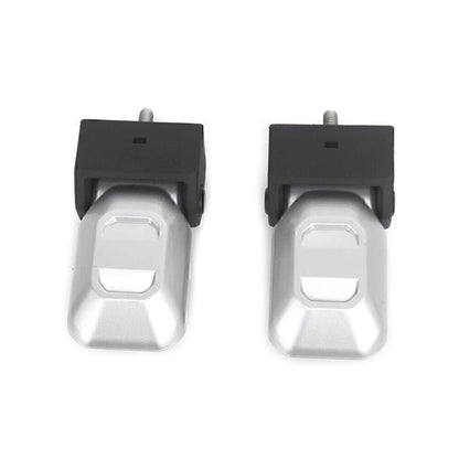 Silver Hood Lock Latch for Jeep Wrangler JL, Gladiator (2018-2021)