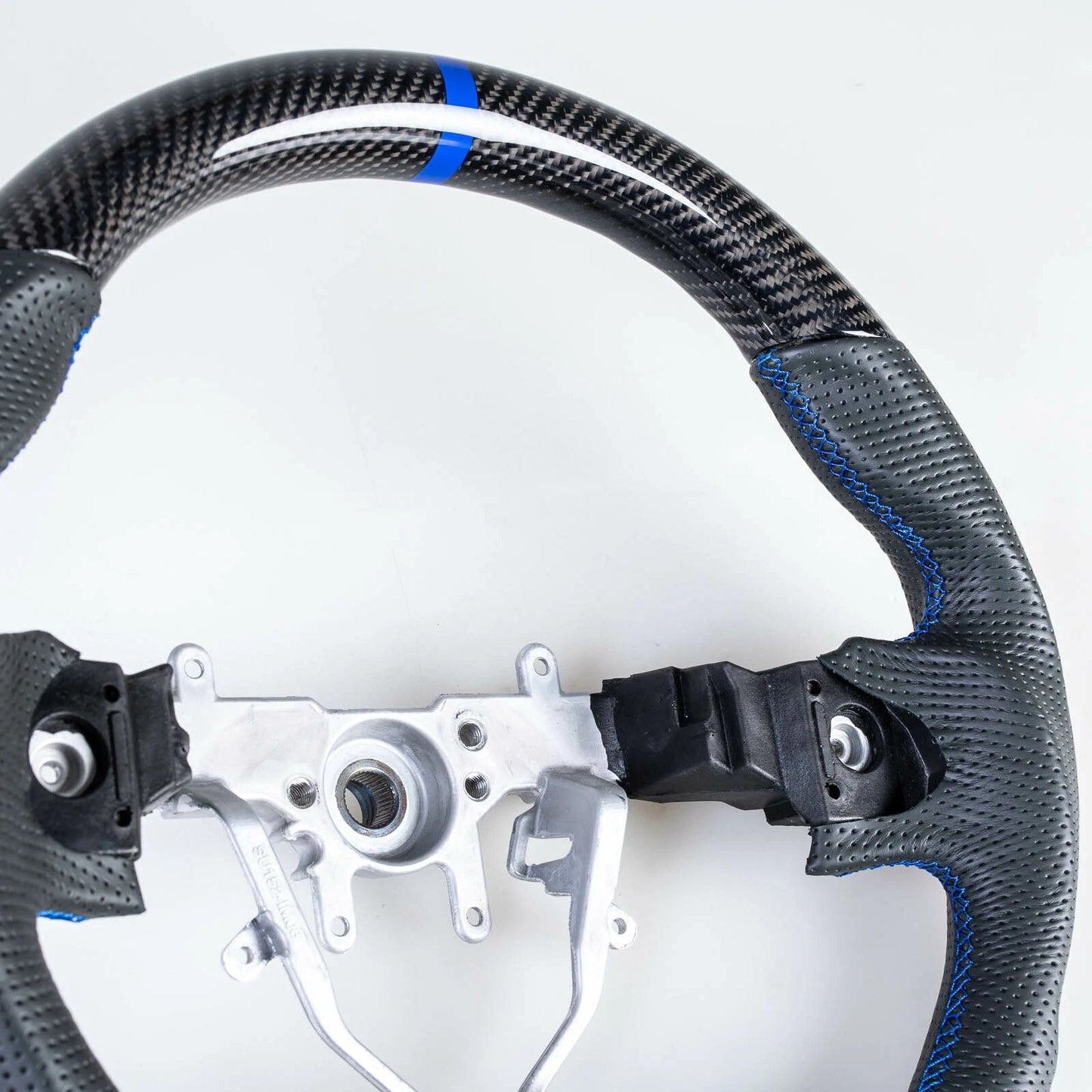 Flat Bottom Carbon Leather Steering Wheel for Subaru Impreza WRX/STI (2008-2014)