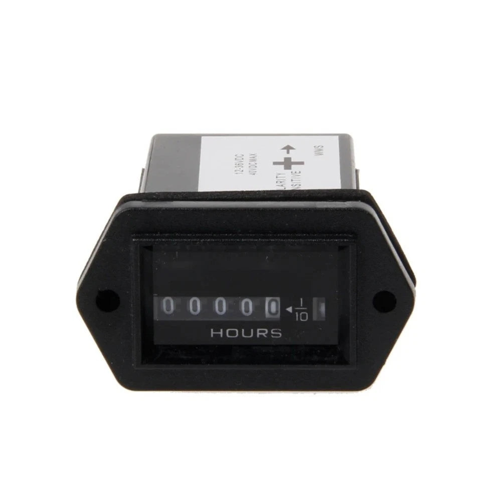 12V/36V Engine Tachometer Hour Meter for Diesel Engines Tractors Generators