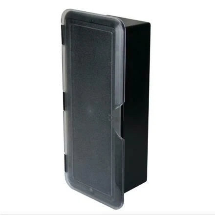 Fire Extinguisher Holder Black Clear Door for Caravan Boat RV 2KG Can