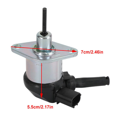 12V Fuel Shut Off Solenoid 2 x for Kubota V3300 V3600
