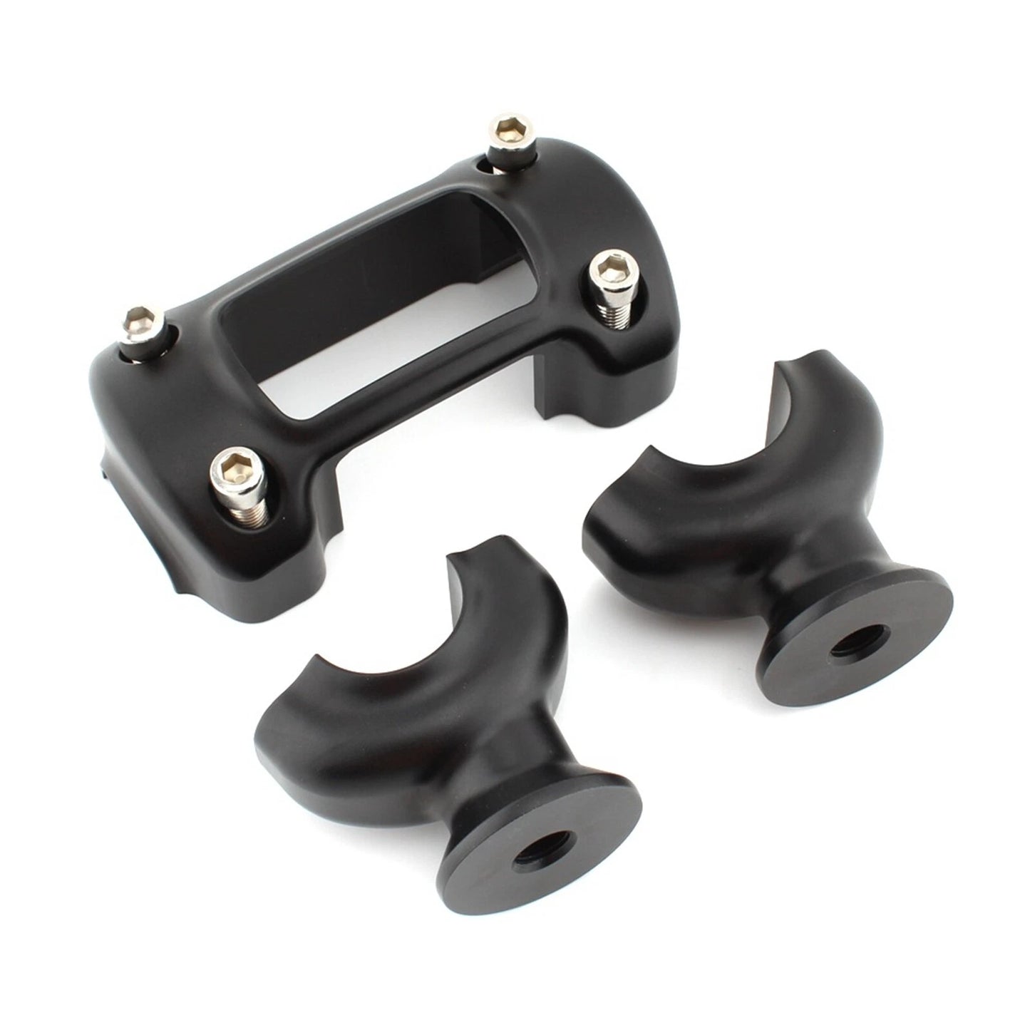 2" Riser 1.25" Handlebar Clamp for Harley Dyna, Softail, Touring, Fat Bob