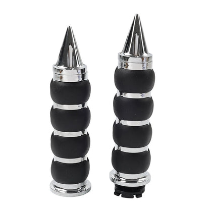 1" Handlebar Grips with Throttle for Harley Sportster XL1200, 883 (2004-2023)