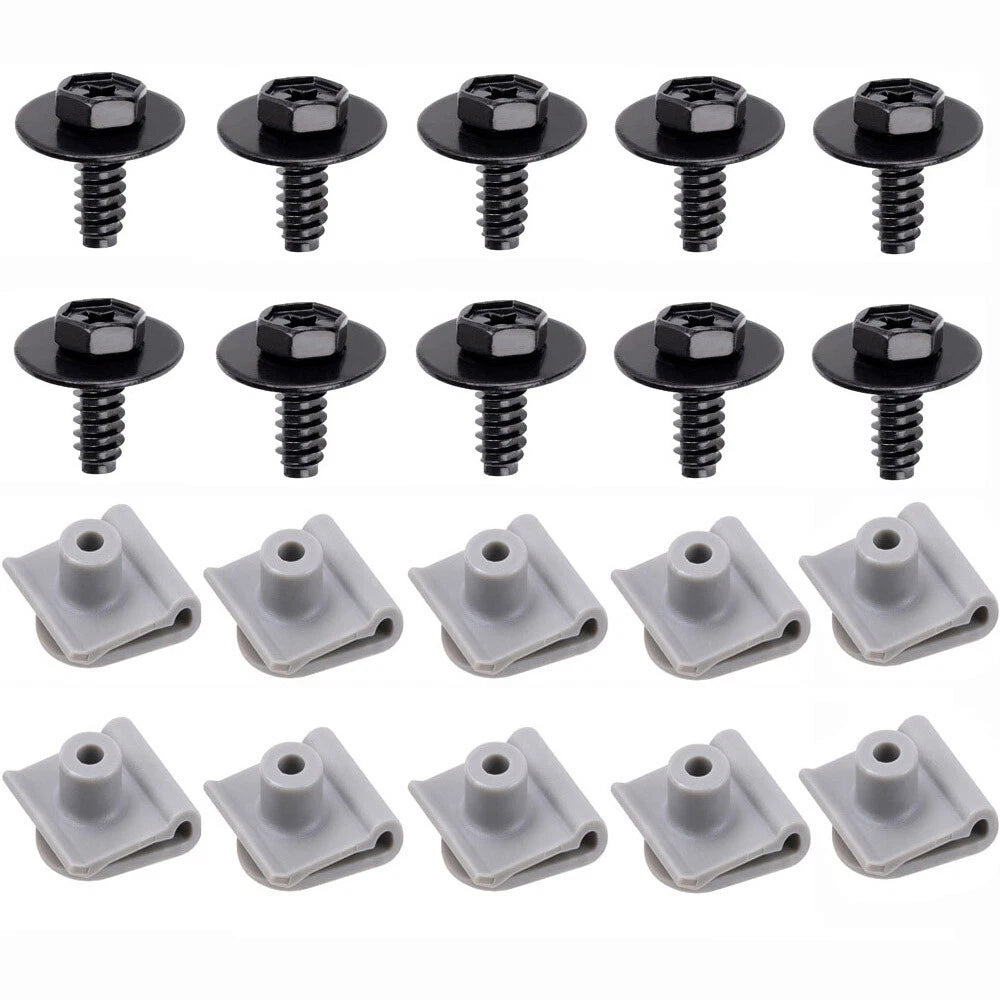 Fender Liner Bumper Cover Splash Shield Screws for Mazda 2 3 5 6 CX-3 CX-5 CX-9 (2007-2023)