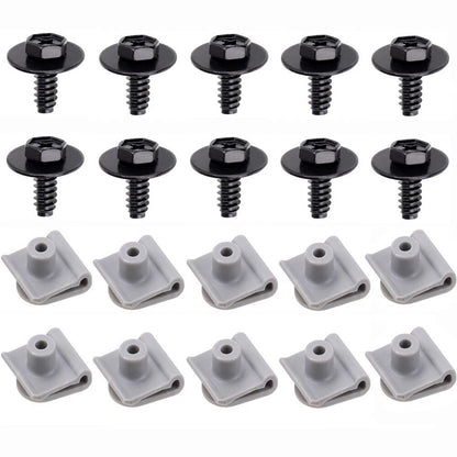 Fender Liner Bumper Cover Splash Shield Screws for Mazda 2 3 5 6 CX-3 CX-5 CX-9 (2007-2023)