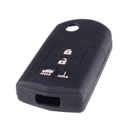 Silicone 4 Button Remote Keychain Cover for Mazda 3, 6, RX-8 (2004-2013)