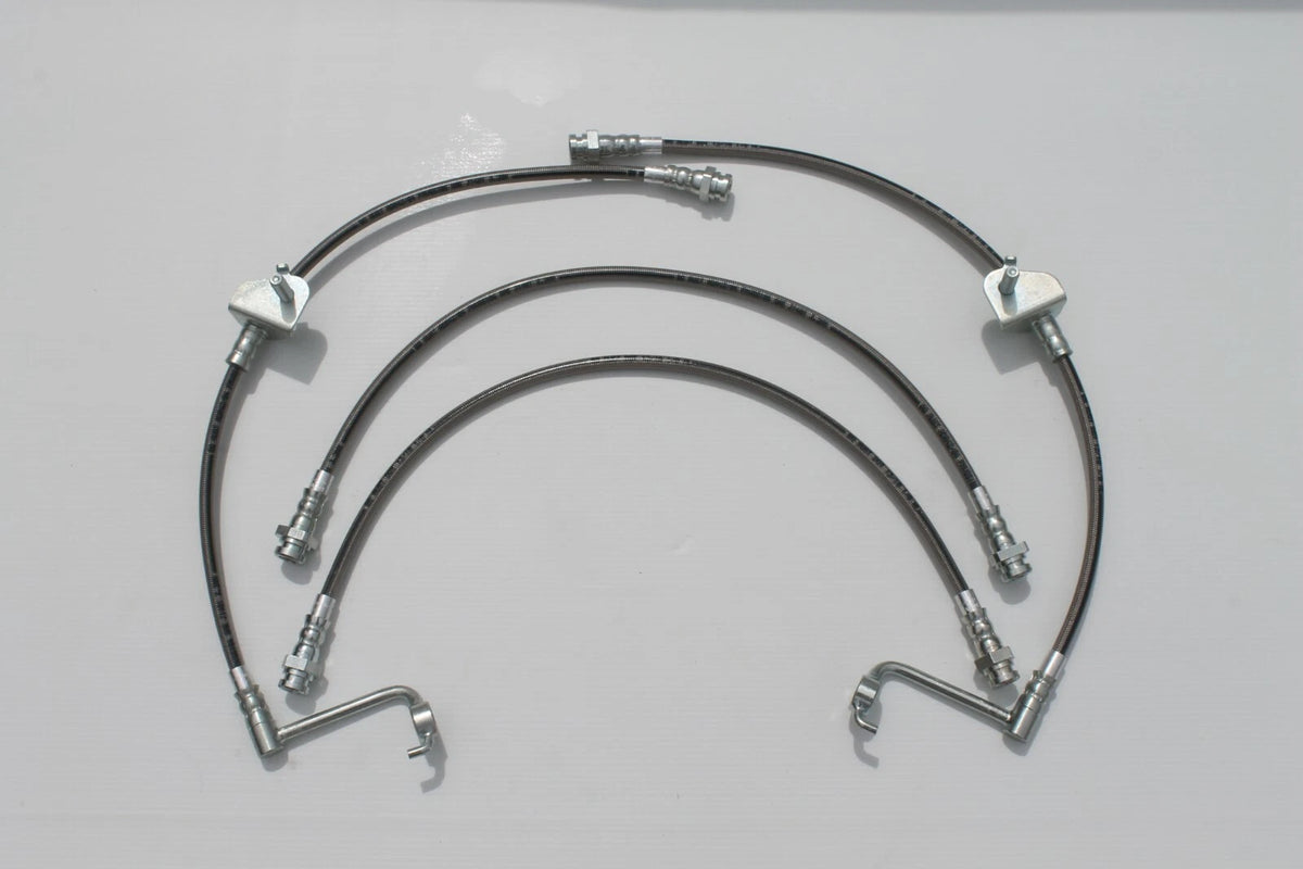 Braided Brake Hose Set (4) for Holden Colorado RG (2012-2020)