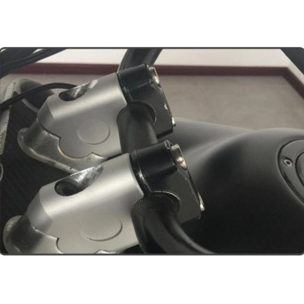 2 x Motorcycle Handlebar Riser Mount Bracket Clamps for Honda CB500X NC750X