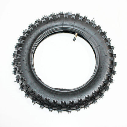 3.00 - 10" 80/100 Rear Knobby Tire + Tube for PIT PRO Trail Dirt Bike