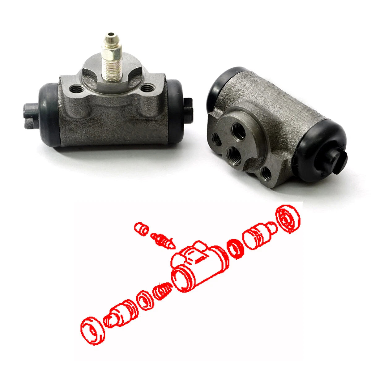 15/16 RR Wheel Brake Cylinders for Mitsubishi Triton L200 2005-2015