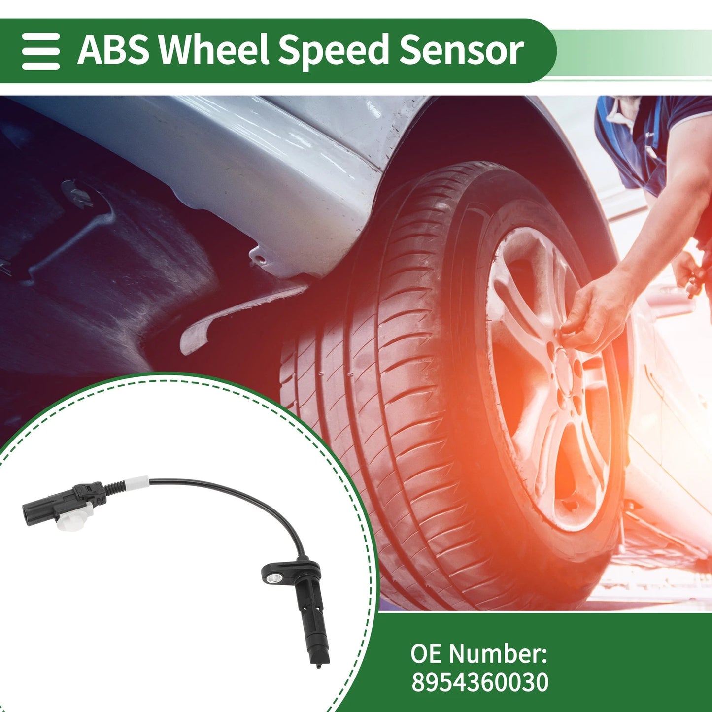ABS Wheel Speed Sensor for Toyota Land Cruiser (2007–2007)