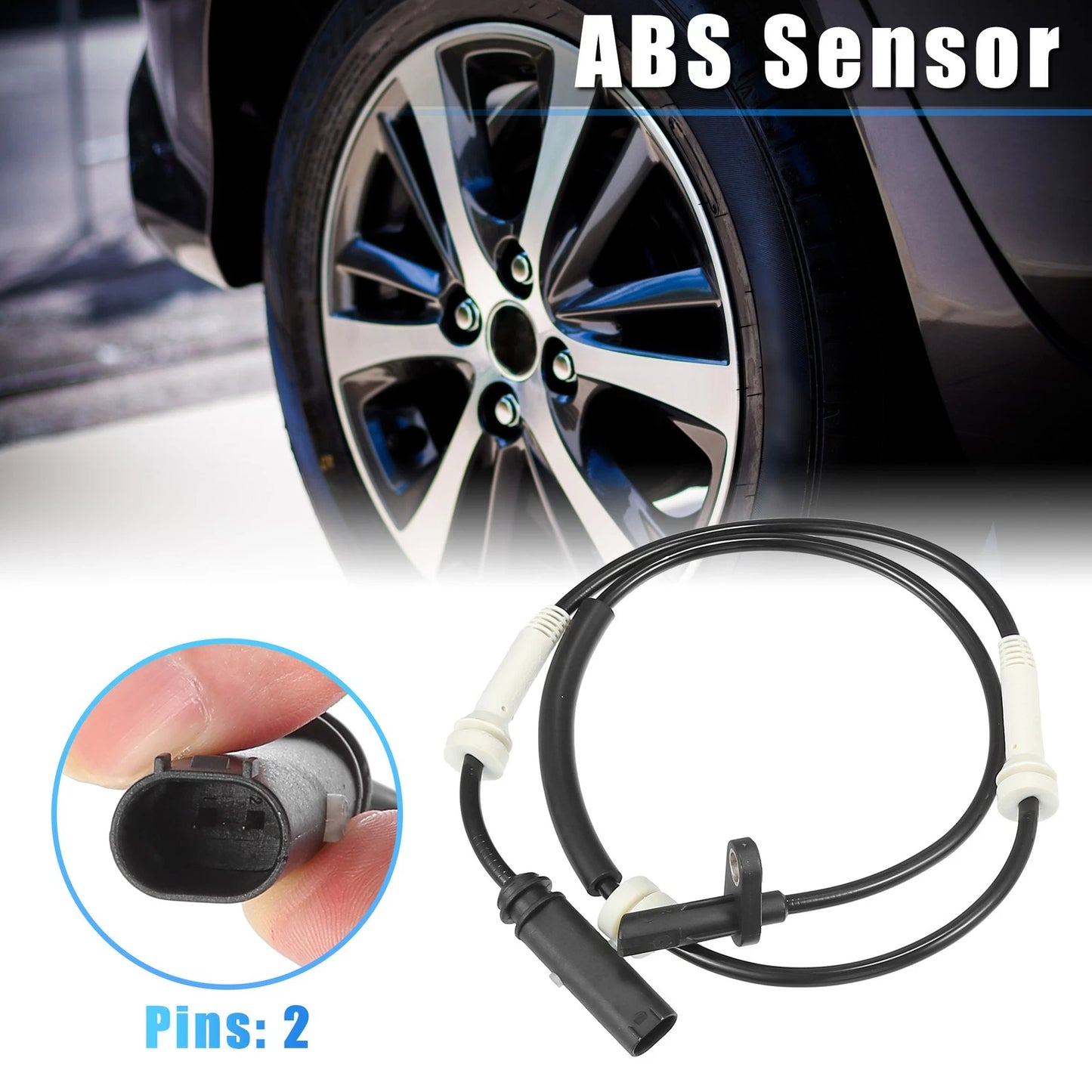 2 x Front Left Right ABS Wheel Speed Sensors for BMW 228i (2016)