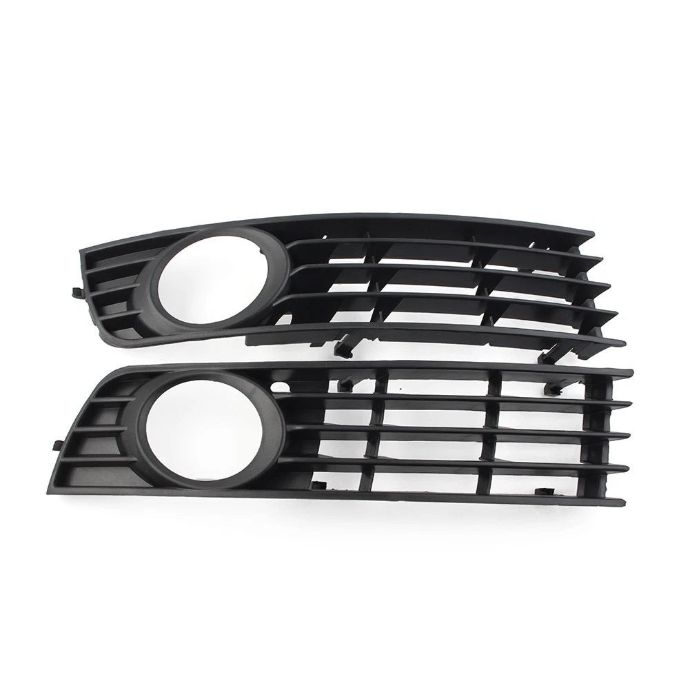 Fog Lights Grille Cover Pair for Audi A4 B6 Sedan (2001-2005)