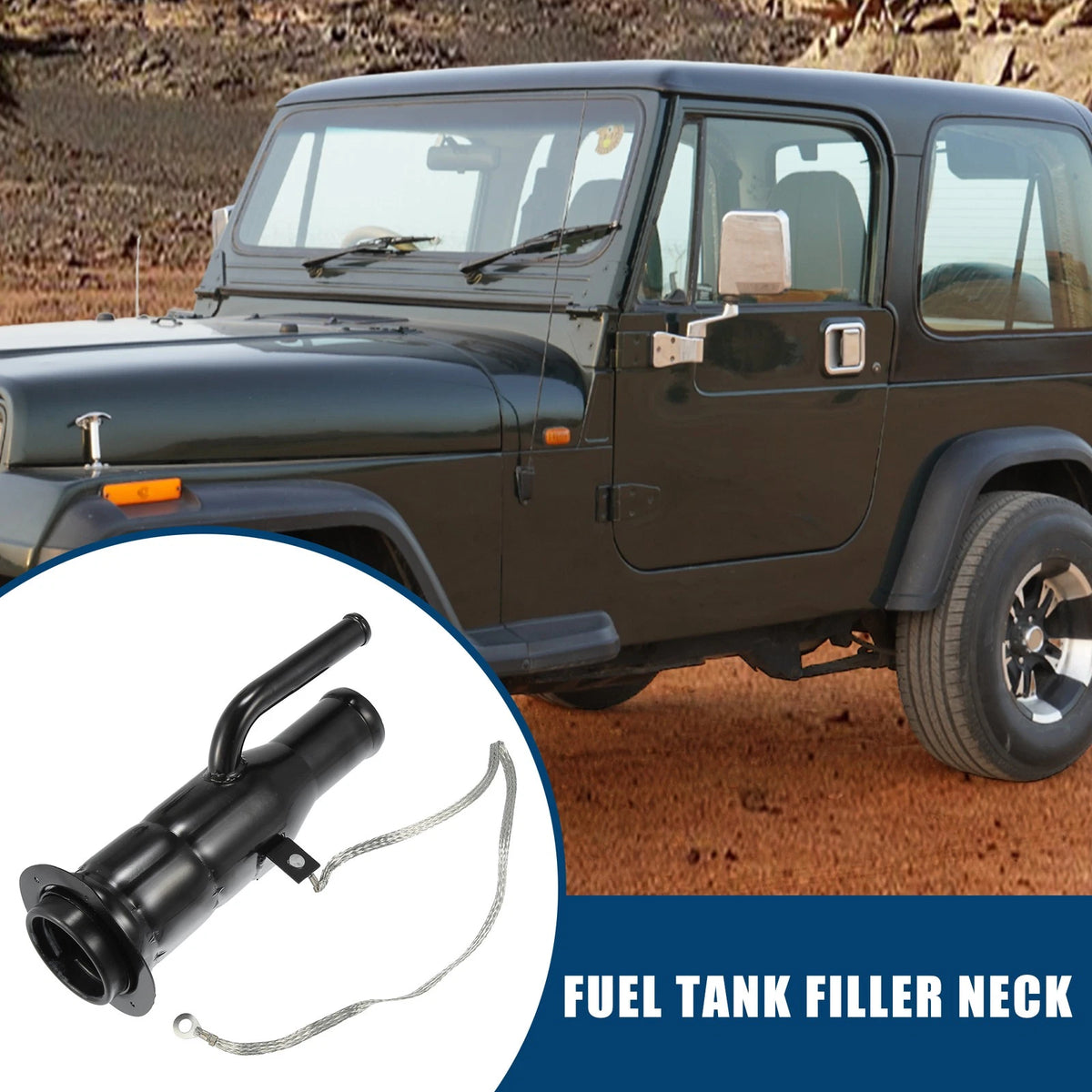 Fuel Filler Neck Hose for Jeep Wrangler (1997-2000)