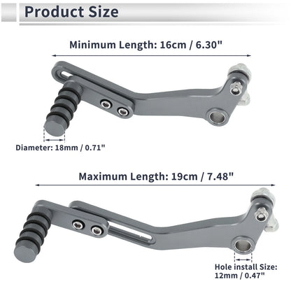 Motorcycle Gear Shifter Lever for Kawasaki NINJA 400 (2018–2023)