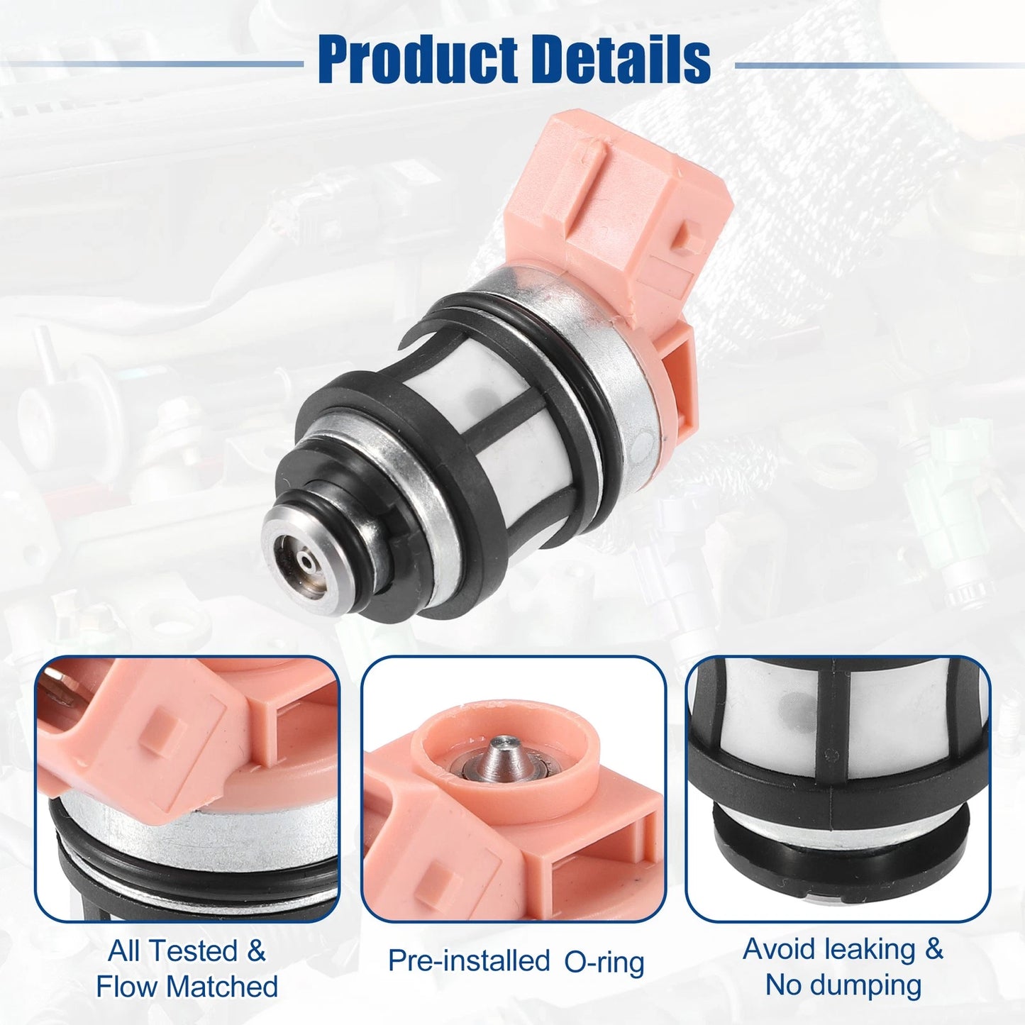 Fuel Injector Nozzle for Nissan Hardbody Pickup 3.0L V6 (1994)