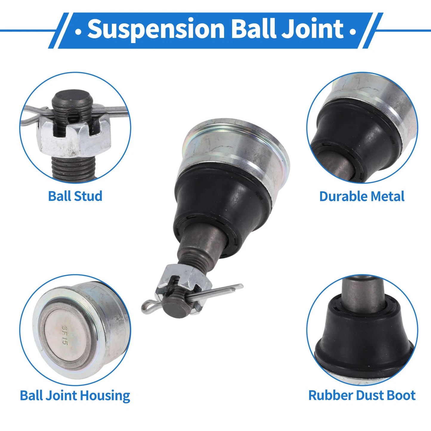 2 x Front Lower Ball Joints for Honda Element (2003-2011)
